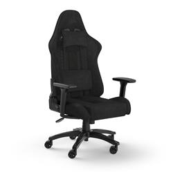 CORSAIR TC100 Relaxed Fabric Gaming Chair, Relaxed Fit, Black