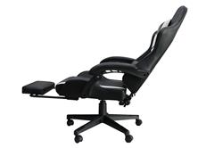 iCAN Ergonomic Gaming Chair, PU Leather, High-Density Foam, Class 4 Gas lift, Fixed PU Armrest, 350mm PU Base & 50mm PU Castor,