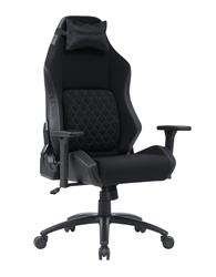 iCAN Fabric Gaming Chair, High Density Mould Foam and New Foam, 3D Armrests, 350MM KD Metal Base, 63MM Nylon Caster, Adjustable