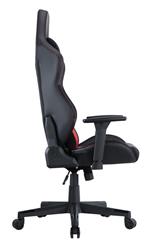 Brateck Ergonomic Gaming Chair, PVC Cover, High Density Shaping Foam,  3D Armrests, 350mm Nylon Base, 60mm PU Caster, Class 4 G