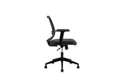 Chaise de bureau en maille iCAN Shield-BK