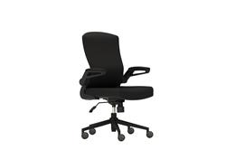 Chaise de bureau en maille iCAN FA-BK