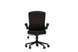 Chaise de bureau en maille iCAN FA-BK