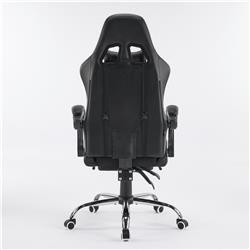 iCAN G-0847BW Ergonomic Gaming Chair Black‌-and-White