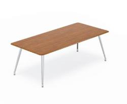 Sunon EN75-2.240110 Long Meeting Table with Round Aluminum Base