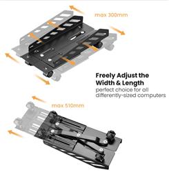 iCAN CPS-24 Heavy-Duty Mobile CPU Stand For Most ATX Cases
