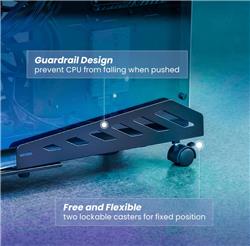 iCAN CPS-24 Heavy-Duty Mobile CPU Stand For Most ATX Cases