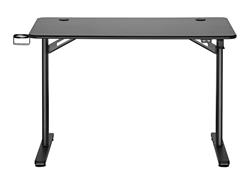 iCAN GAMD08-1 RGB Gaming Desk with Headphone Hooks & Cup Holder