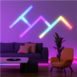 iCAN RGB+IC LED Wall Lights, Ideal for Gaming and Home Decor.