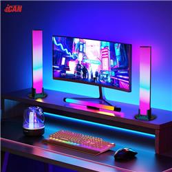 Barre lumineuse LED intelligente iCAN RGB+IC, synchronisation musicale.(Open Box)