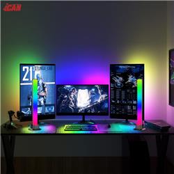iCAN RGB+IC Smart LED Light Bars, 16 Million Colors, Music Sync.