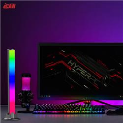 iCAN RGB+IC Smart LED Light Bars, 16 Million Colors, Music Sync.