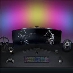 iCAN Monitor Light Bar, Curved Design for Screen, USB Powered.
