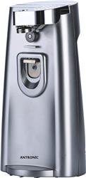 Antronic ABS Housing Can Opener | 70W, One Speed with Button Control, Any Size Can, Sliver.