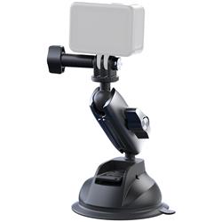 TELESIN Aluminum Alloy Camera Suction Cup Mount | 360-degree Angle Adj