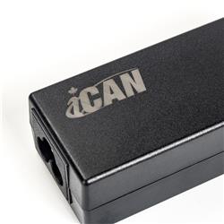 iCAN 45W Universal Laptop Charger with 8 DC Tips(Open Box)