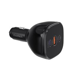 Choetech 165W 3-Port PD 3.1 Fast Car Charger