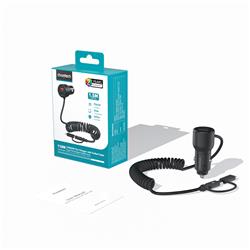 Choetech 110W 2-Port Car Charger with 5ft Type-C Stretchable Cable