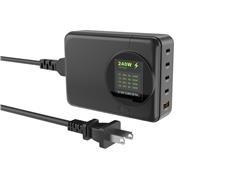 Chargeur GaN à affichage LED 5 ports iCAN 240 W