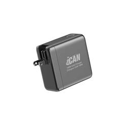 iCAN PD-136 140W 3-Port GaN PD USB-C Wall Charger