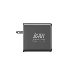 PD-136 140W 3-Port USB-Ax1 USB-Cx2 GaN Display Wall Charger