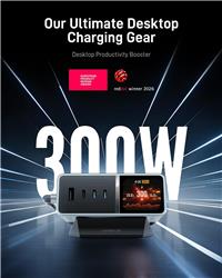 CUKTECH 30 Ultra Desktop Charging Station 300W with 9 DC Tips