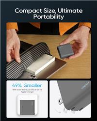 CUKTECH Chargeur mural PD à 3 ports de 65 W(Open Box)