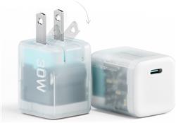 CUKTECH AD301N 30W Transparent Wall Charger, 2 Pack(Open Box)