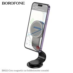 Borofone BH113 Cory Magnetic Dashboard Cell Phone Car Mounts, Black