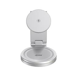 iCAN Chargeur sans fil 3-en-1 pliable et rotatif à 360° de 15 W