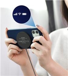 Choetech Chargeur magnétique sans fil 15 W avec câble Type-C de 1,2 m