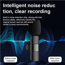 iCAN PM-K9 Wireless Lavalier Microphone