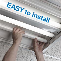 Ampoule LED linéaire Lungo LED 15 W T8 Plug and Play (type A), 120-277 V, blanc chaud 3 500 K (paquet de 30)