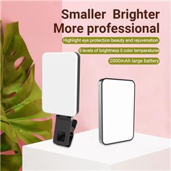 Lampe de vidéoconférence portable à LED iCAN 80 pour selfies