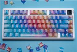 GXD Color Burst Foggy Transparent Keycap