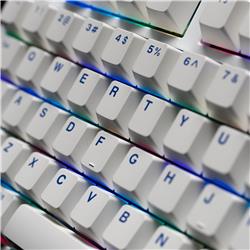 ARMOURY PD75M Clavier 75 % en aluminium, Blanc