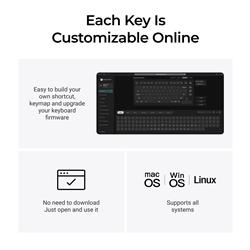 Keychron Q1 Ultra 75% Keyboard Linear switches