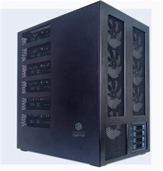 Kit de châssis de station de travail silencieux à quatre cartes Cosmos WS04A2 Open Source