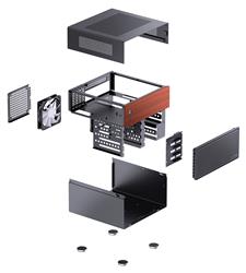 JONSBO N4  NAS CASE MATX NAS CASE Black