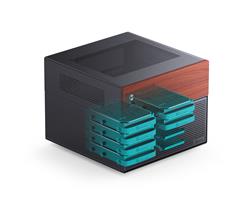 JONSBO N4  NAS CASE MATX NAS CASE Black