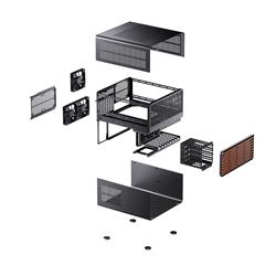 JONSBO N5 NAS Pc Case， NAS Case