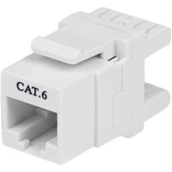 STARTECH 180 degree Cat6 Keystore Jack (C6KEY110SWH)