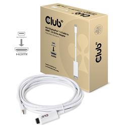 CLUB 3D Mini Display Port 1.2  to HDMI 2.0  M/M (CAC-1173)