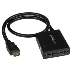 STARTECH 4K HDMI 2-Port Video Splitter - 1x2 HDMI Splitter