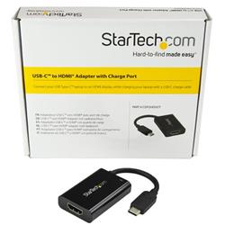 StarTech USB-C to HDMI Video Adapter with USB Power Delivery - 4K 60Hz (CDP2HDUCP)