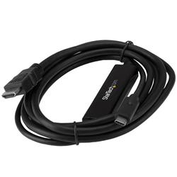 StarTech USB-C to HDMI Adapter Cable - 2m (6 ft.) - 4K at 30 Hz (CDP2HDMM2MB)