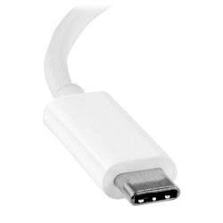 STARTECH USB-C to DVI Adapter - White