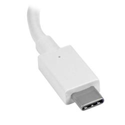 StarTech USB-C to HDMI Adapter - White (CDP2HDW) | -Hassle-free connection with the reversible USB-C connector | -Maximum porta