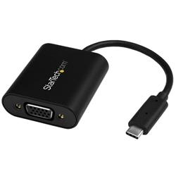 StarTech USB-C to VGA Adapter with Presentation Mode Switch(CDP2VGASA)