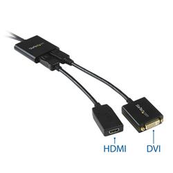 StarTech Mini DisplayPort to DisplayPort Multi-Monitor Splitter - 2-Port MST Hub (MSTMDP122DP) | -Maximize your productivity by